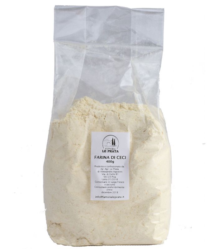Bottegheria High quality organic chickpea flour buy it online.