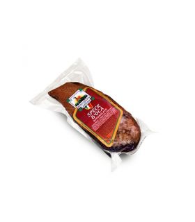 dry-cured, lightly smoked goose ham