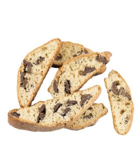 Soft chocolate biscotti