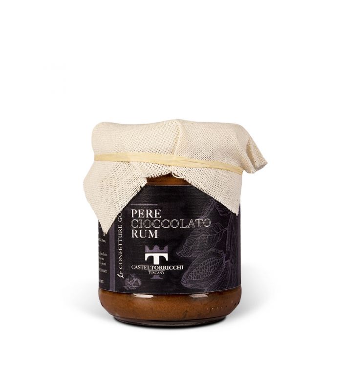 Confettura Pere, Cioccolato e Rum CASTELTORRICCHI